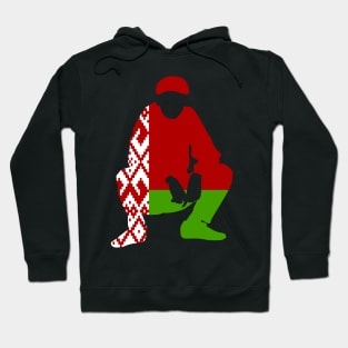 Belarusian slav squat Hoodie